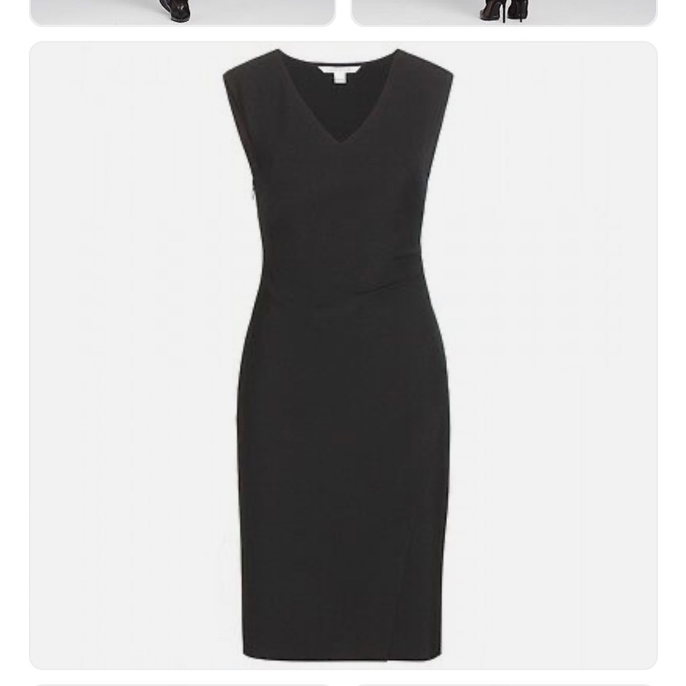 Diane Von Furstenberg “Megan” dress perfect cocktail dress black